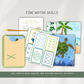 Sea Turtles - Activity Bundle for ages 3-8 - Digital Download