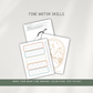 In the Desert Themed Activity Pages - Digital Download