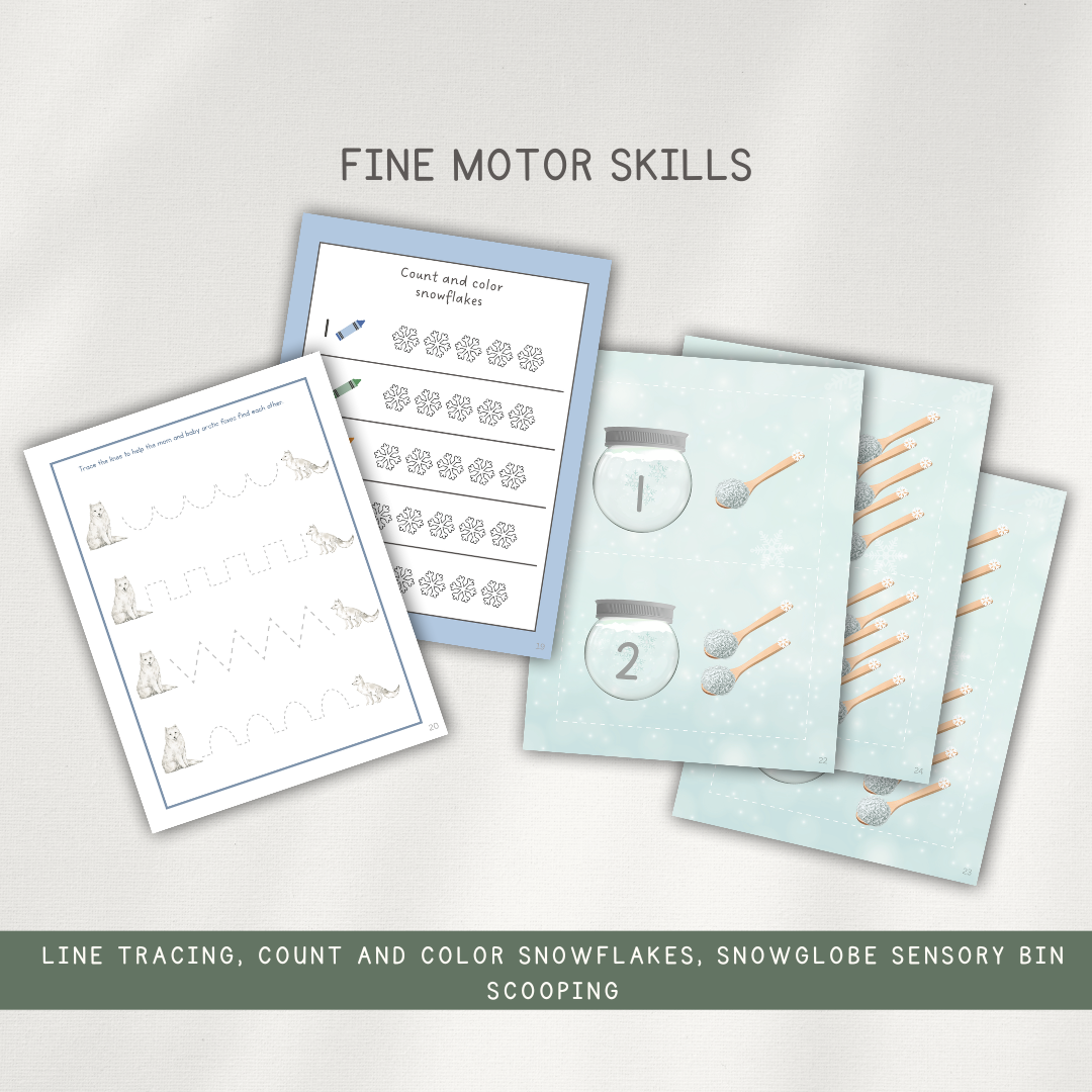 Arctic Activity Pages - Printed Packet