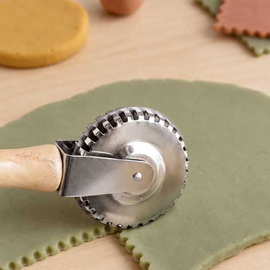 Wooden Handle Play Dough Krimper