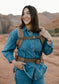 Monroe x Coco Desert - Cotton Linen Baby Carrier (7-35 lbs)