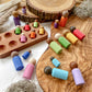 Rainbow Pegs and Tots