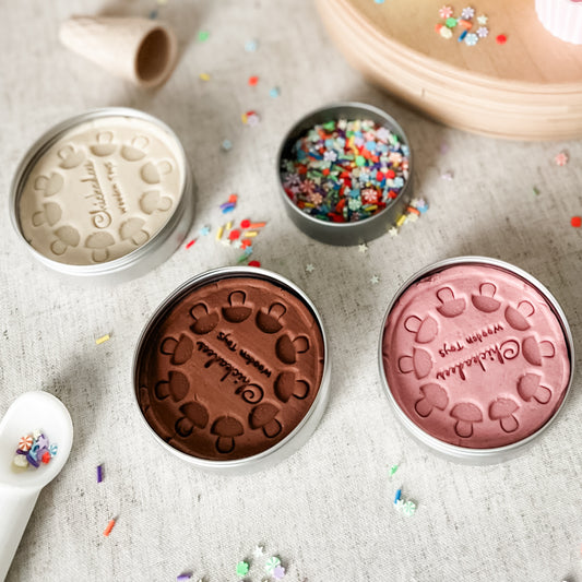 Neopolatine Ice Cream Play Dough Trio