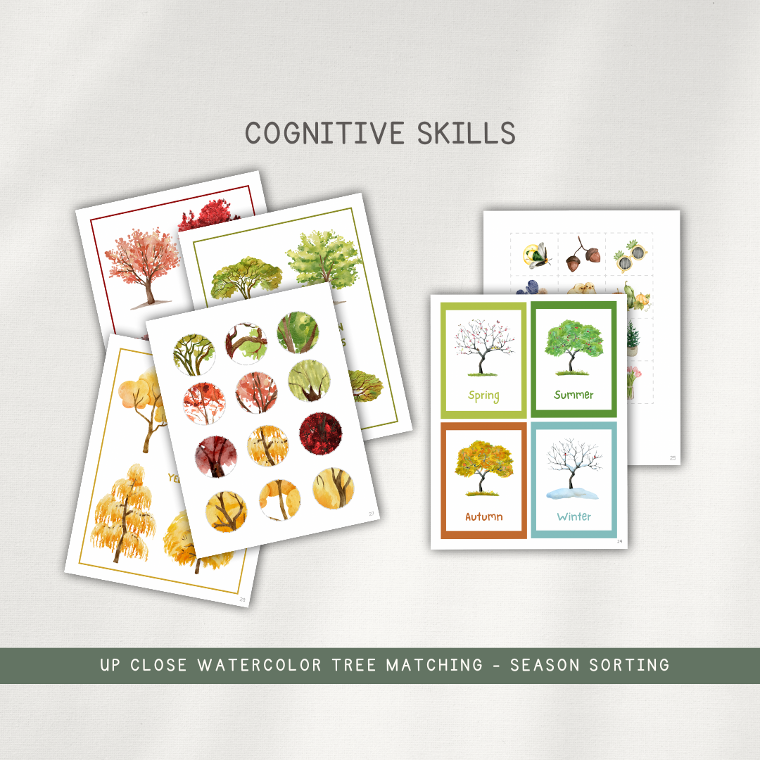 Trees Activity Pages - Printed Packet
