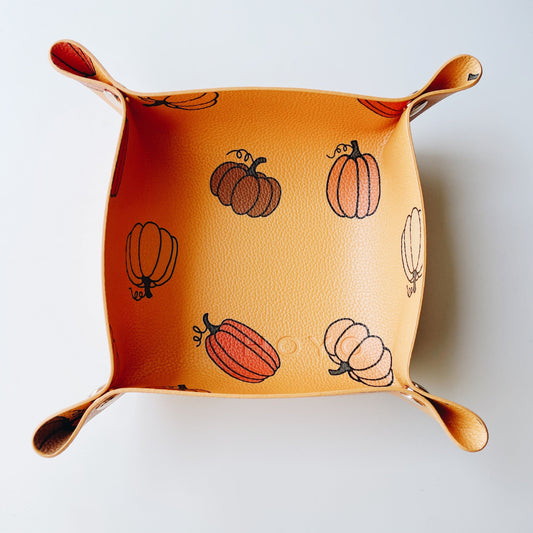 Pumpkin Micro Mat - Chickadees Wooden Toys