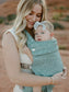 Monroe x Coco Bloom – Neutral Cotton Baby Carrier (7–35 lbs) - Chickadees Wooden Toys