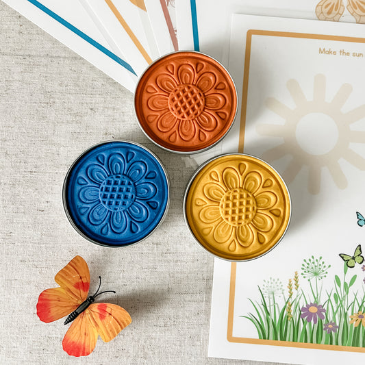 Butterfly Garden Play Dough Trio
