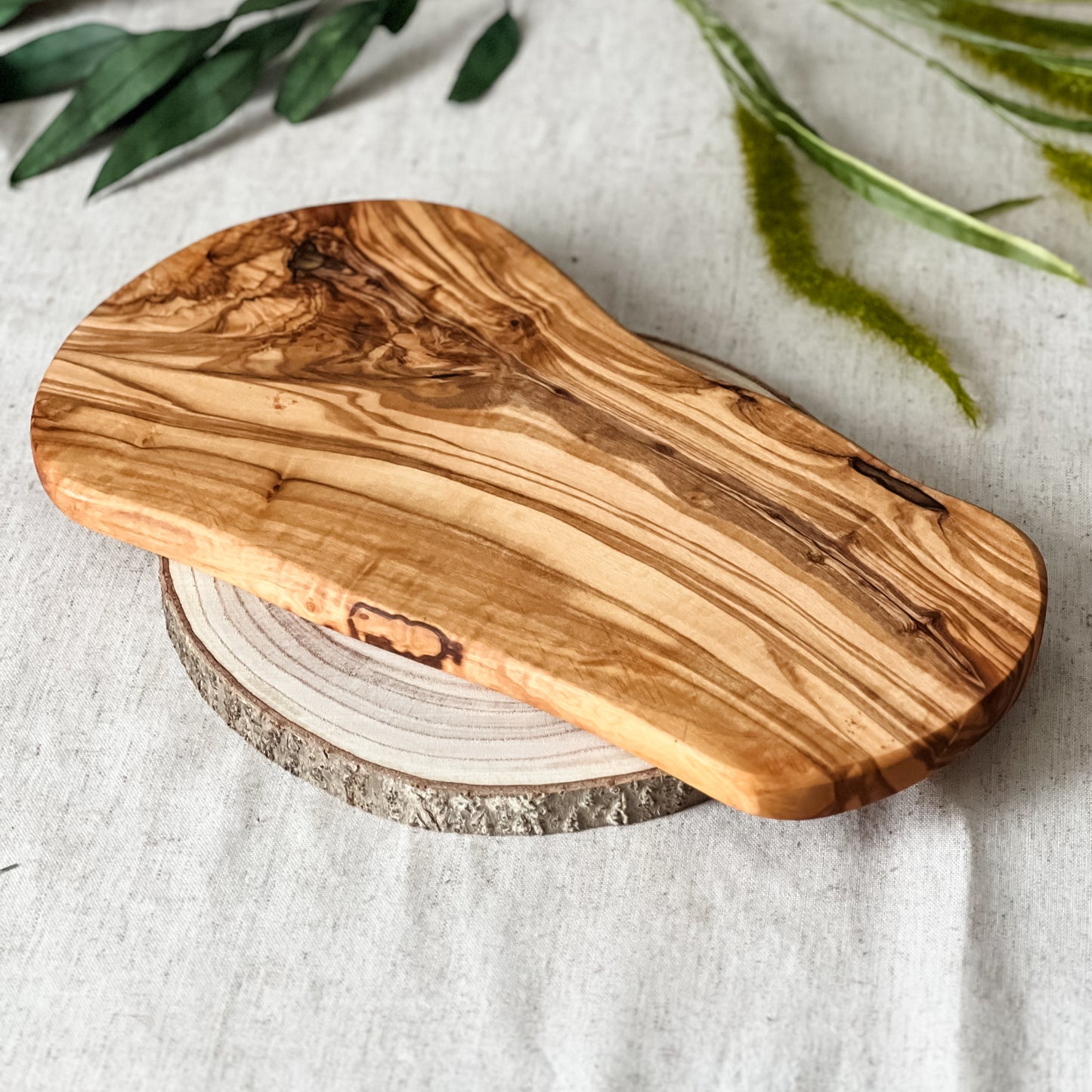 Olive Wood Playdough Board