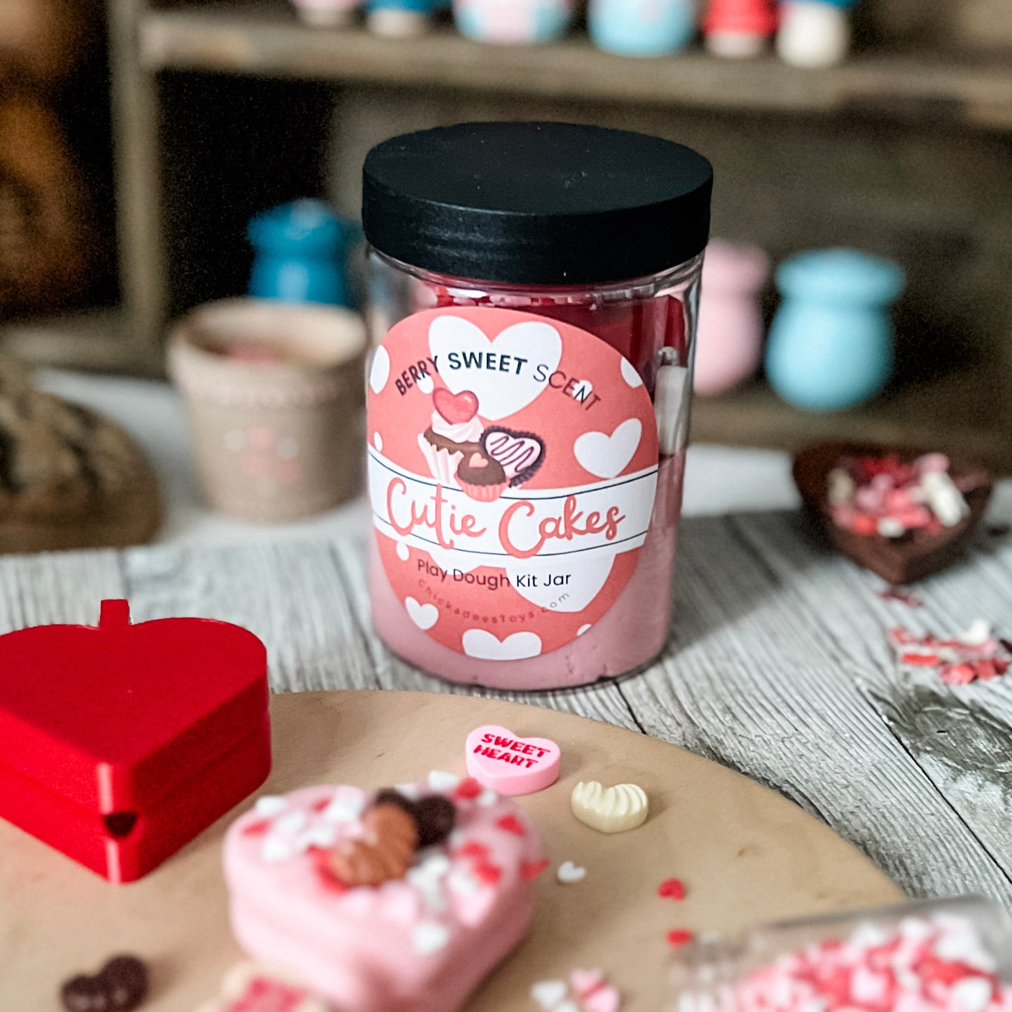 "Cutie Cakes" Play Dough Kit Jar
