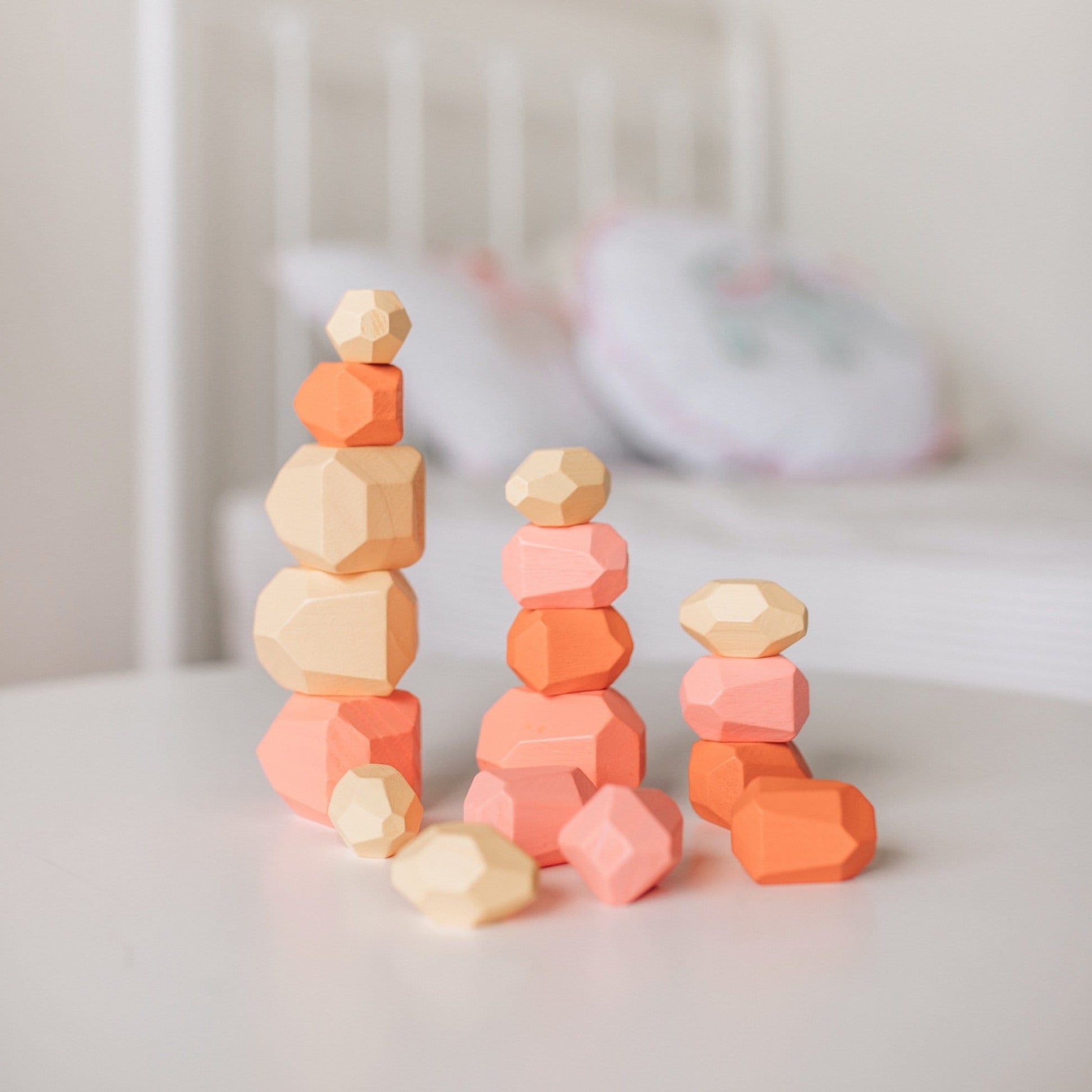 Patience Pebbles - Chickadees Wooden Toys