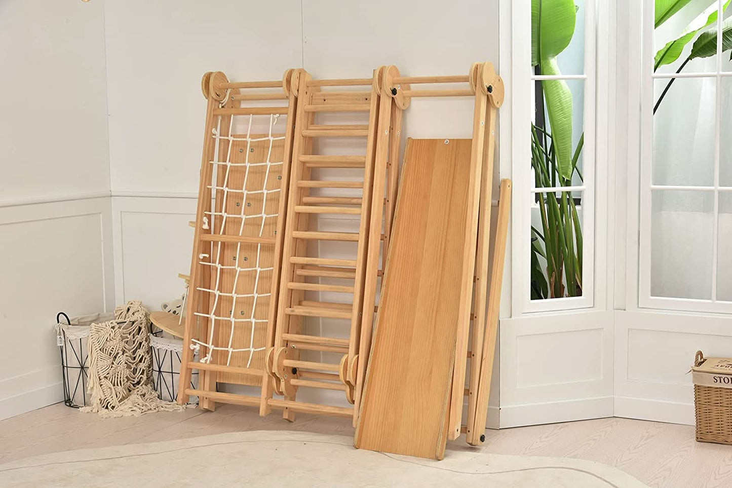 Chestnut - 8-in-1 Jungle Gym for Toddlers