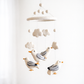Felt Baby Mobile - Seagull - Chickadees Wooden Toys