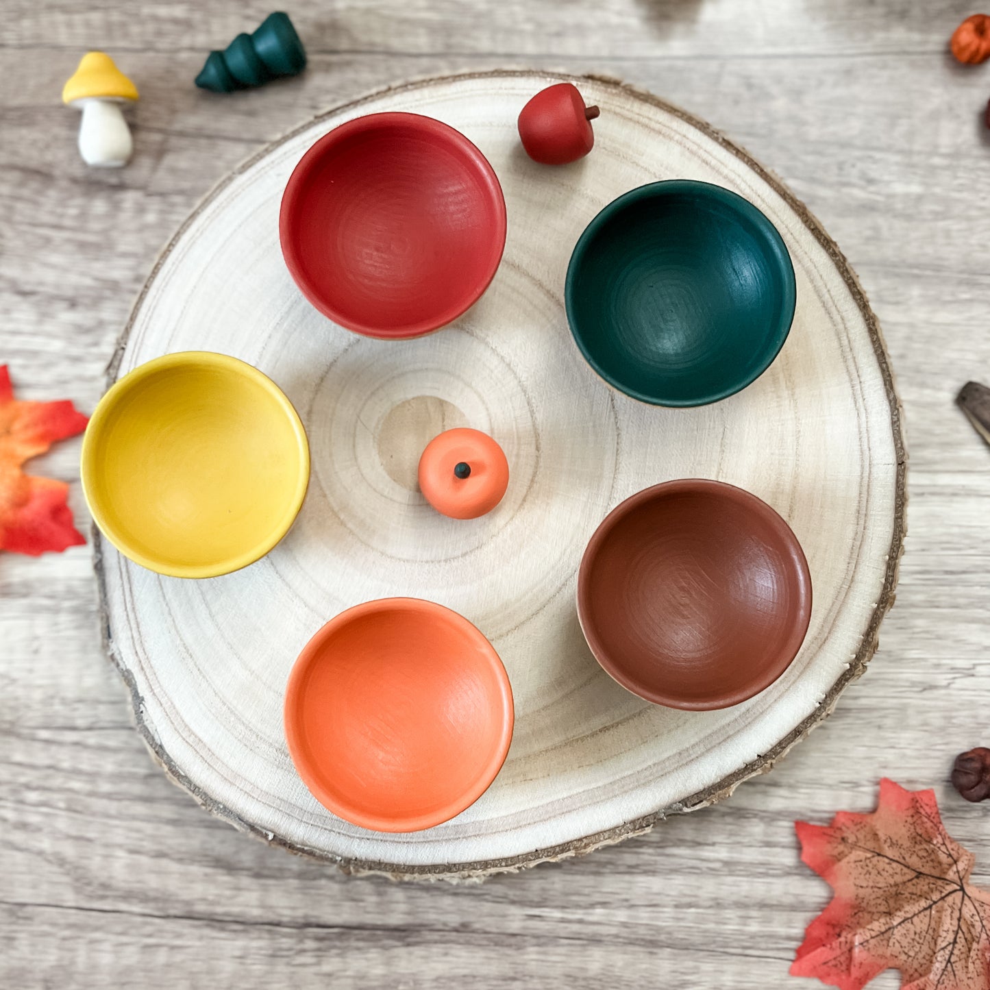 Autumn Sorting Bowls