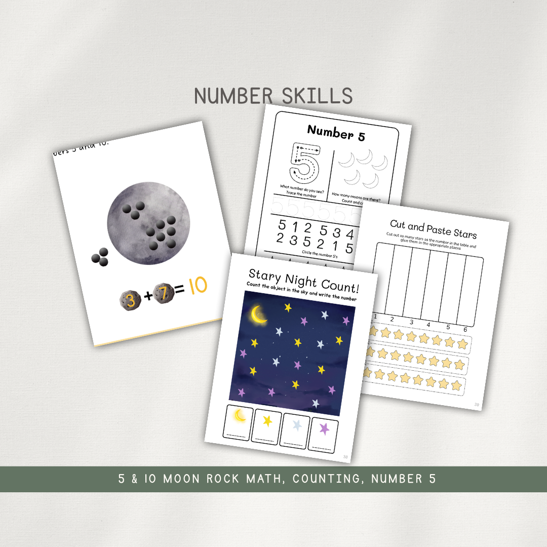 Printed Activity Pages - Early Learning Subscription 2026 - Chickadees Wooden Toys