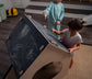 Evergreen- Children's Playhouse with Chalkboard Roof