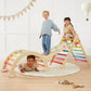 Tiny Land® 7-in-1 Rainbow Climbing Set - Chickadees Wooden Toys