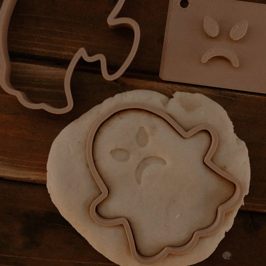 Ghost Stamp & Eco Cutter Set - Chickadees Wooden Toys