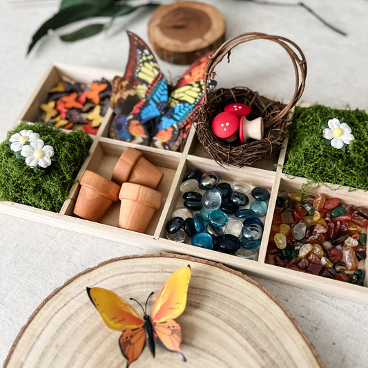 Butterfly Garden Tinker Tray