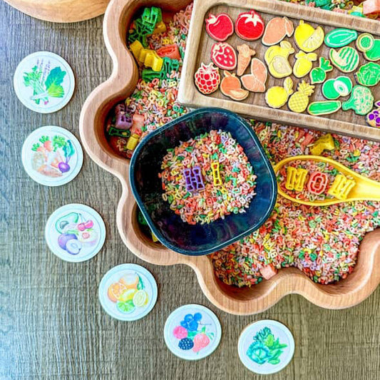 Fruit and Veggie Dig & Play