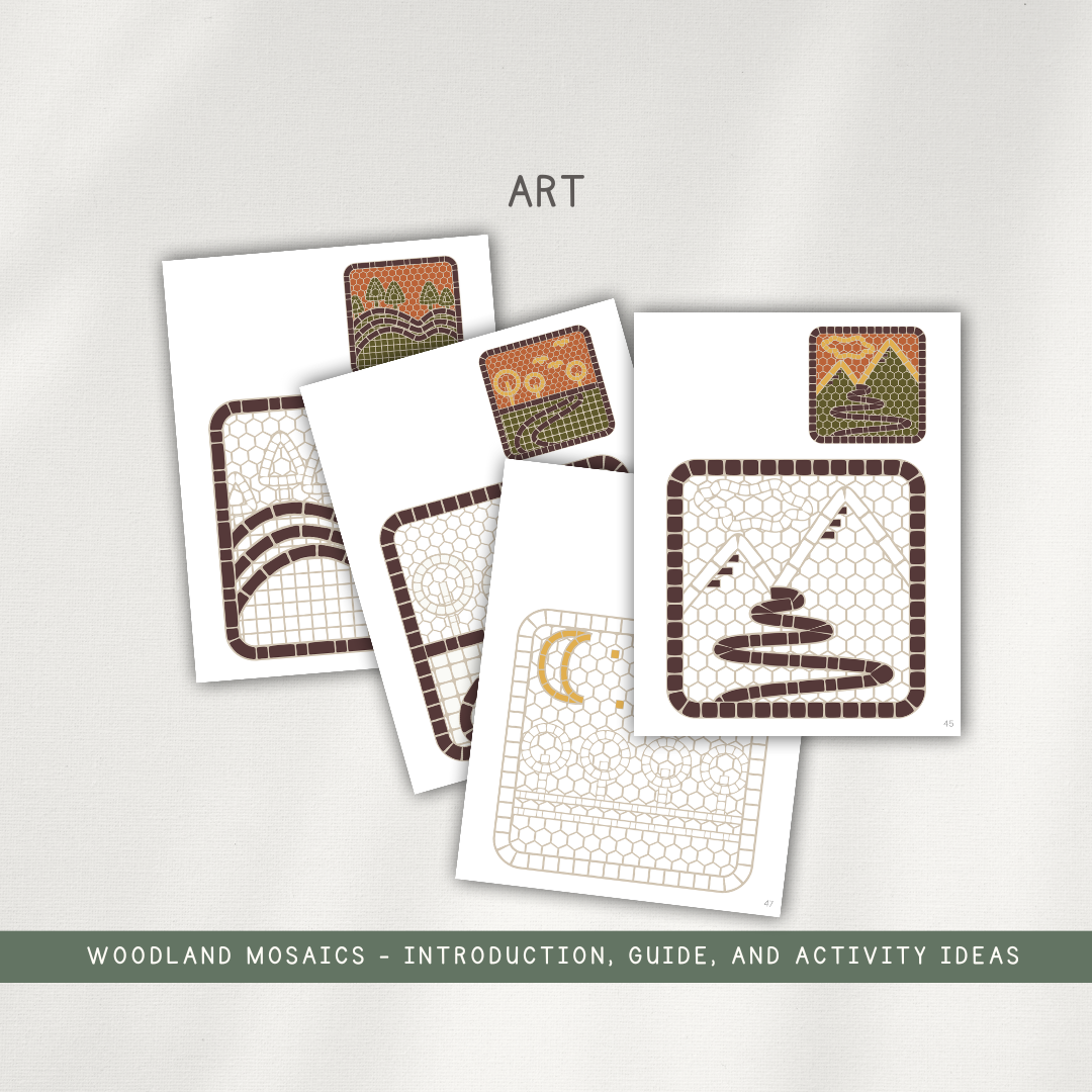 Woodland Themed Activity Pages - Digital Download