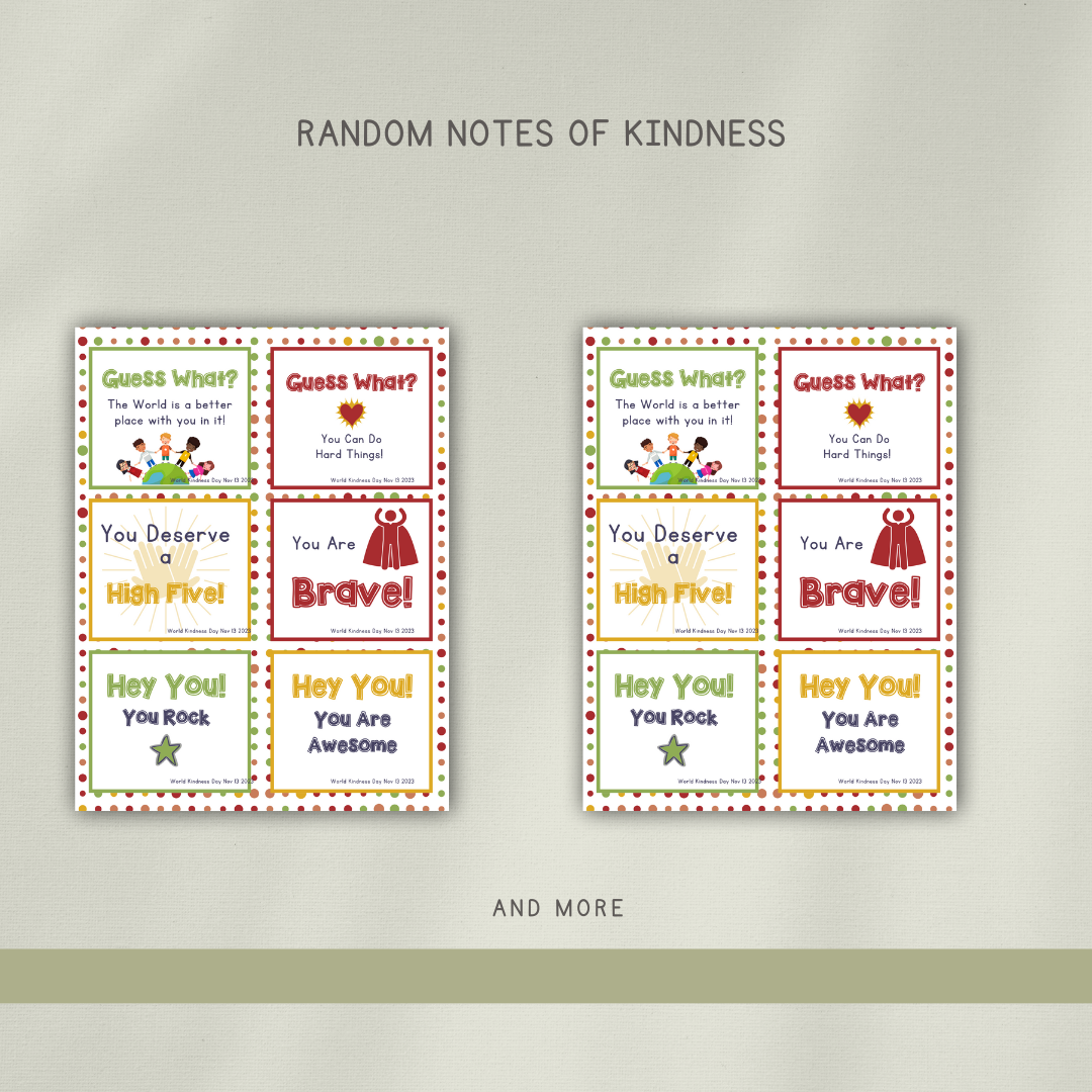 Kindness Grows Activity Pages