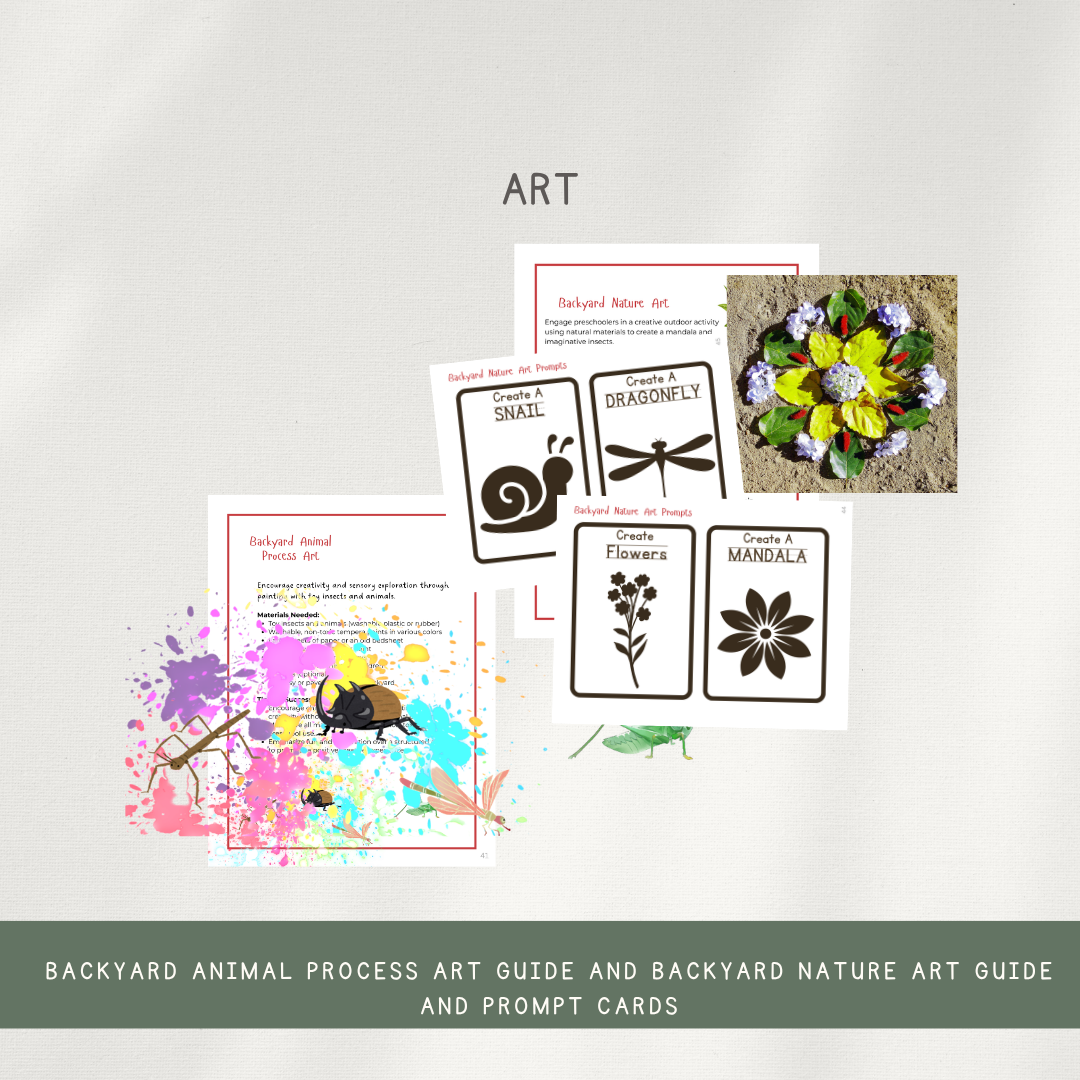 Backyard Wildlife Activity Bundle - Digital Download - Chickadees Wooden Toys