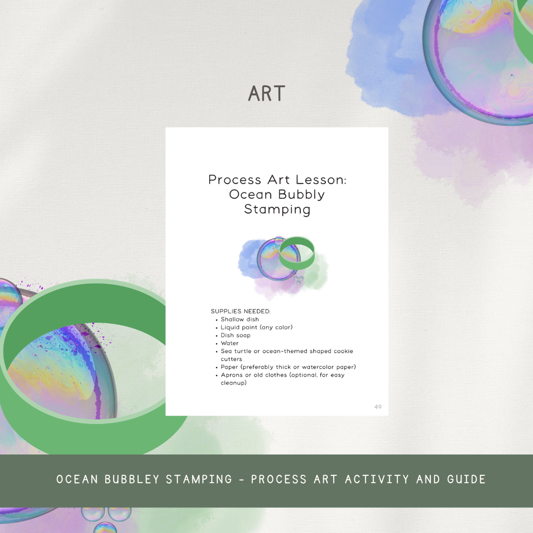 Sea Turtles Activity Bundle - Printed Packet