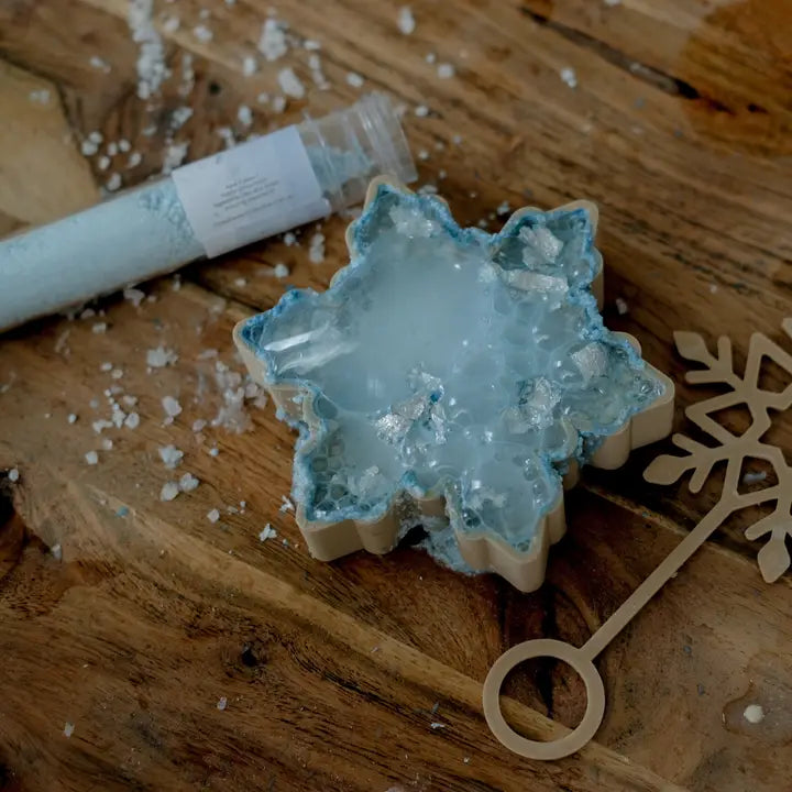 Snowflake Eco Mould & Bubble Wand