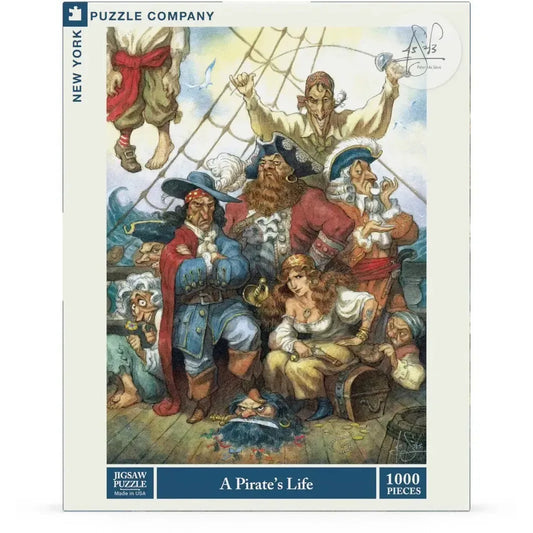 A Pirate's Life 1000 Piece Jigsaw Puzzle NYPC