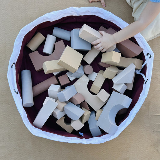 The Cinch (camel/onyx) - Chickadees Wooden Toys