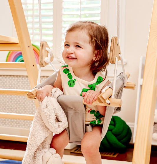 Cloth Baby Swing for all Swingsets - Frame Not Included - Chickadees Wooden Toys