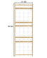 Walnut Modular 9-in-1 Swedish Ladder Wall Gym – Indoor Climber for Kids & Toddlers
