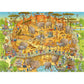 African Habitat Funky Zoo 1000 Piece Jigsaw Puzzle Heye