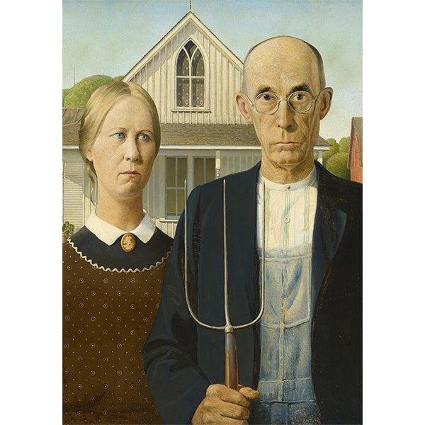 American Gothic 1000 Piece Jigsaw Puzzle Piatnik