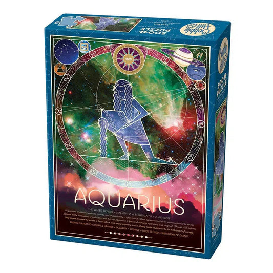 Aquarius 500 Piece Jigsaw Puzzle Cobble Hill