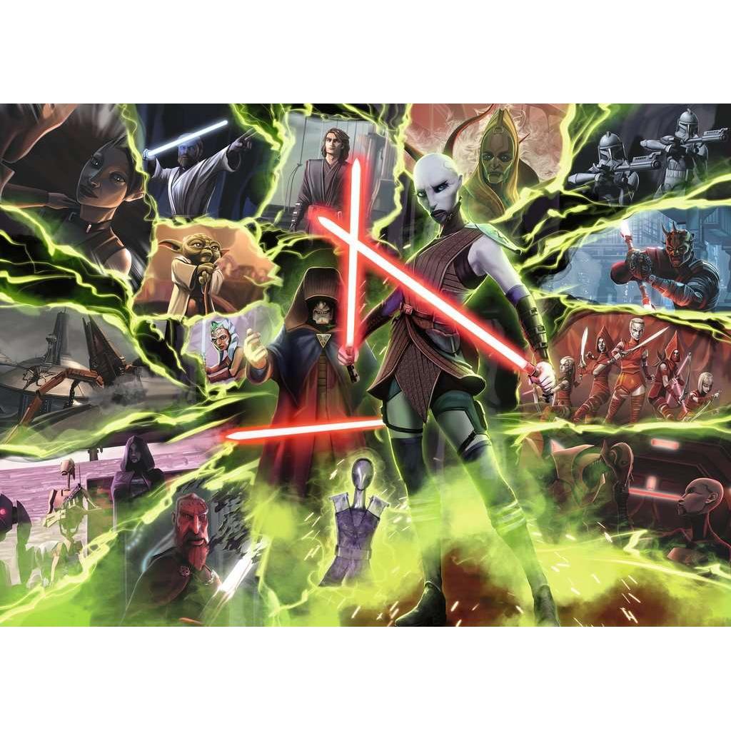 Asajj Ventress "Star Wars Villainous" 1000 Piece Jigsaw Puzzle Ravensburger