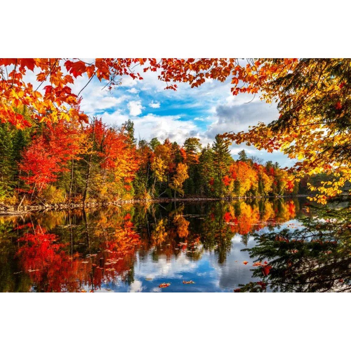 Autumn Lake 500 Piece Jigsaw Puzzle Springbok