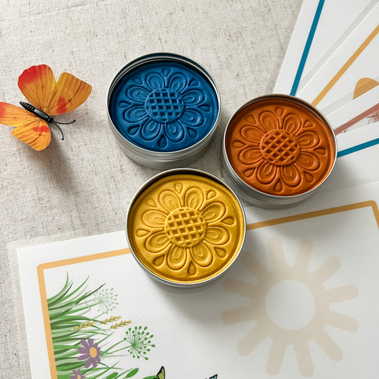 Butterfly Garden Play Dough Trio