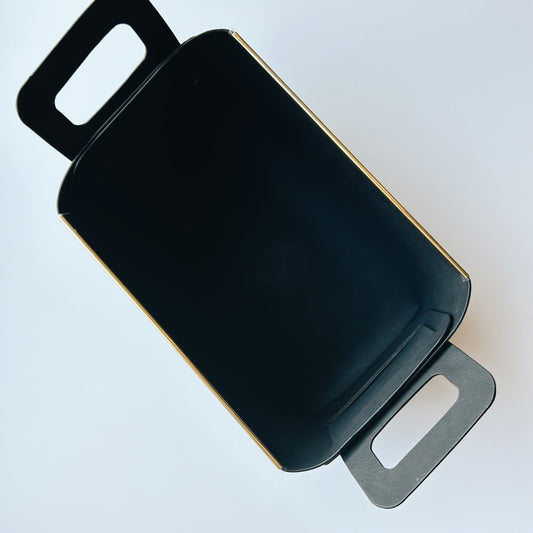 Origami Tote (jet) - Chickadees Wooden Toys