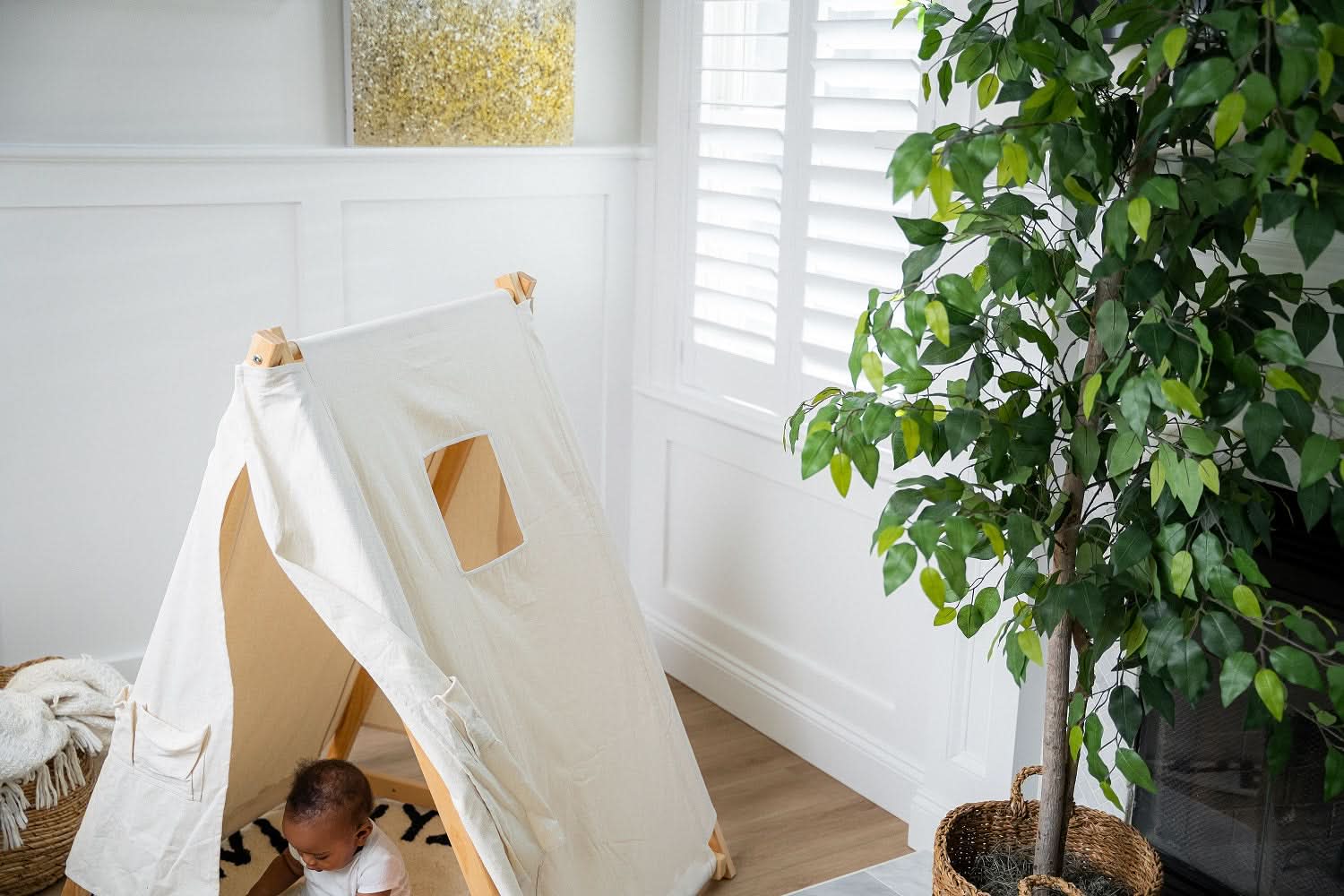 Tent Covering For Tulip (Bouncer Sold Separately) - Chickadees Wooden Toys