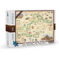 Badlands 1000 Piece Jigsaw Puzzle Xplorer Maps