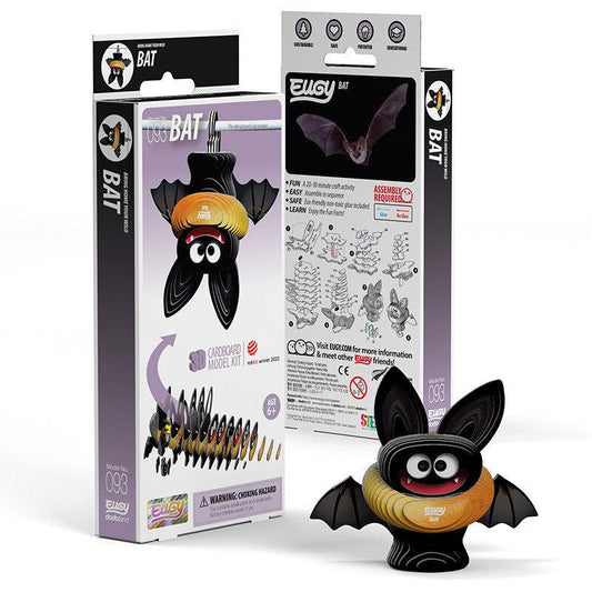 Bat 3D Cardboard Model Kit Eugy