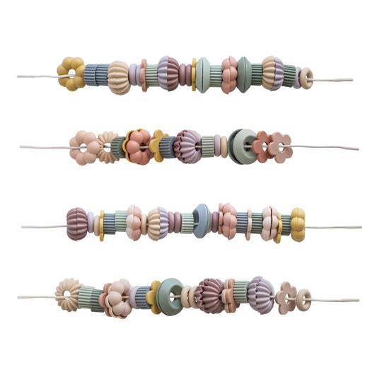 Bead Lacing Toy Set - Chickadees Wooden Toys