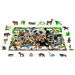 Bear Paradise 300 Piece Wood Jigsaw Puzzle Wooden City