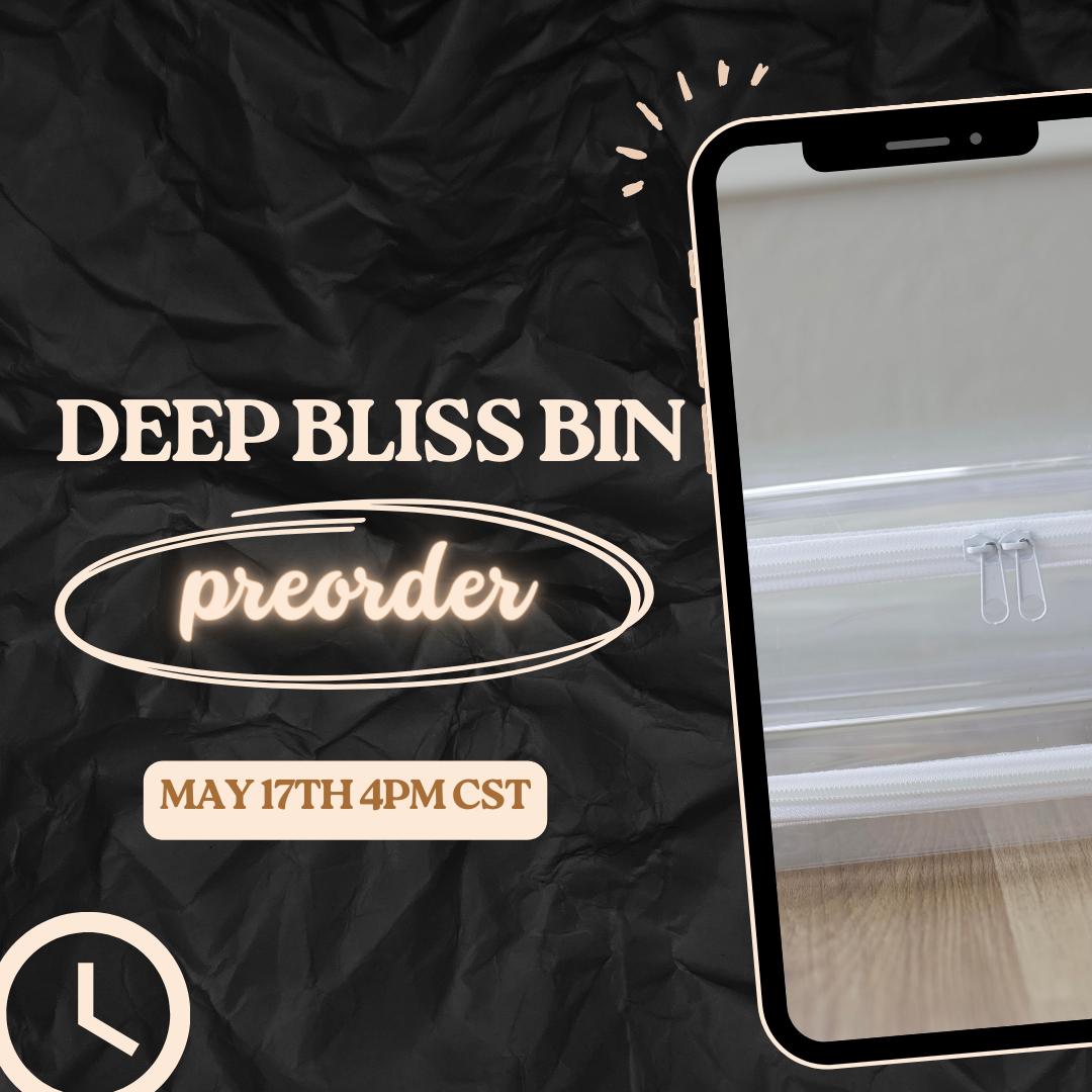 Medium Deep Bliss Bins ®️| Restocks October