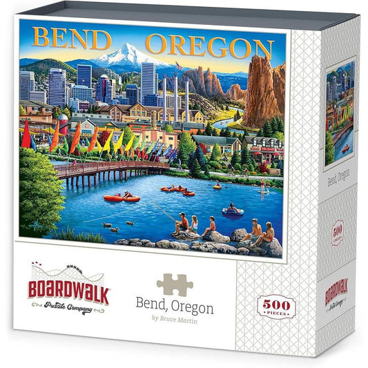 Bend Oregon 500 Piece Jigsaw Puzzle Boardwalk