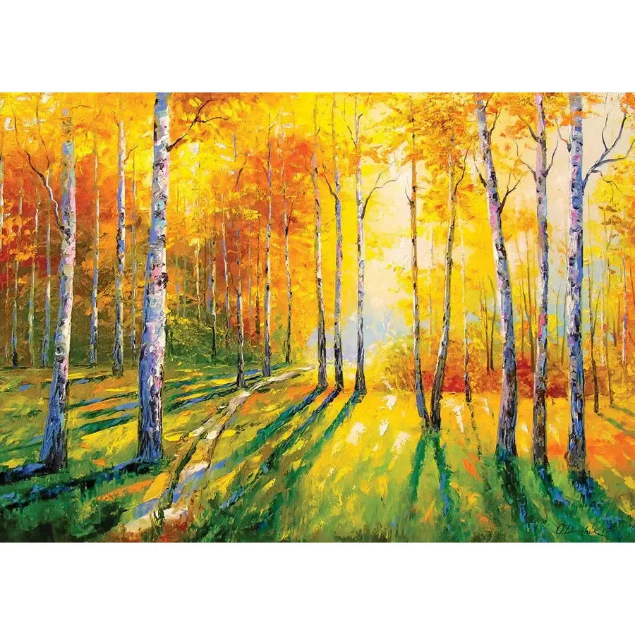 Birch Grove 1000 Piece Jigsaw Puzzle Enjoy
