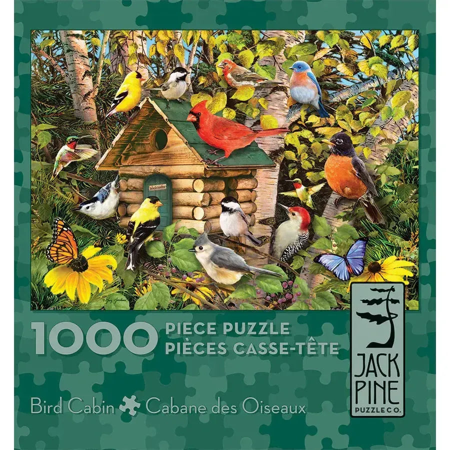 Bird Cabin 1000 Piece Jigsaw Puzzle Jack Pine