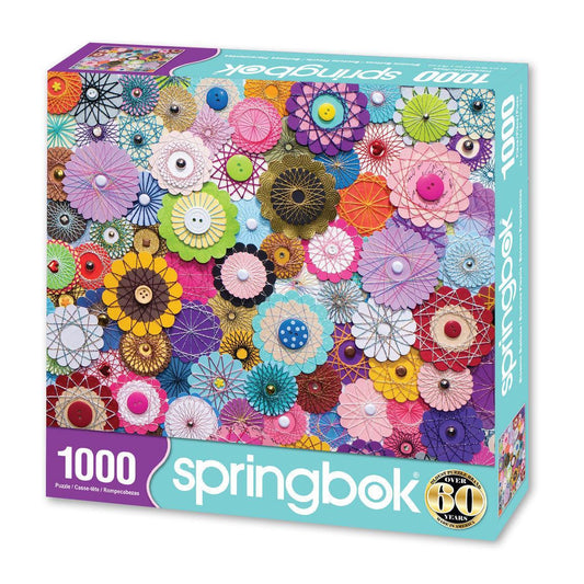 Bloomin Buttons 1000 Piece Jigsaw Puzzle Springbok