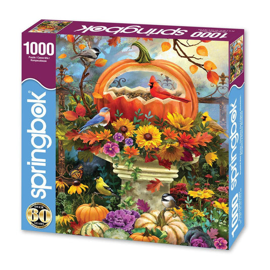Bountiful Birdfeeder 1000 Piece Jigsaw Puzzle Springbok